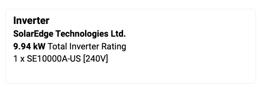 Activating SolarEdge components – OpenSolar