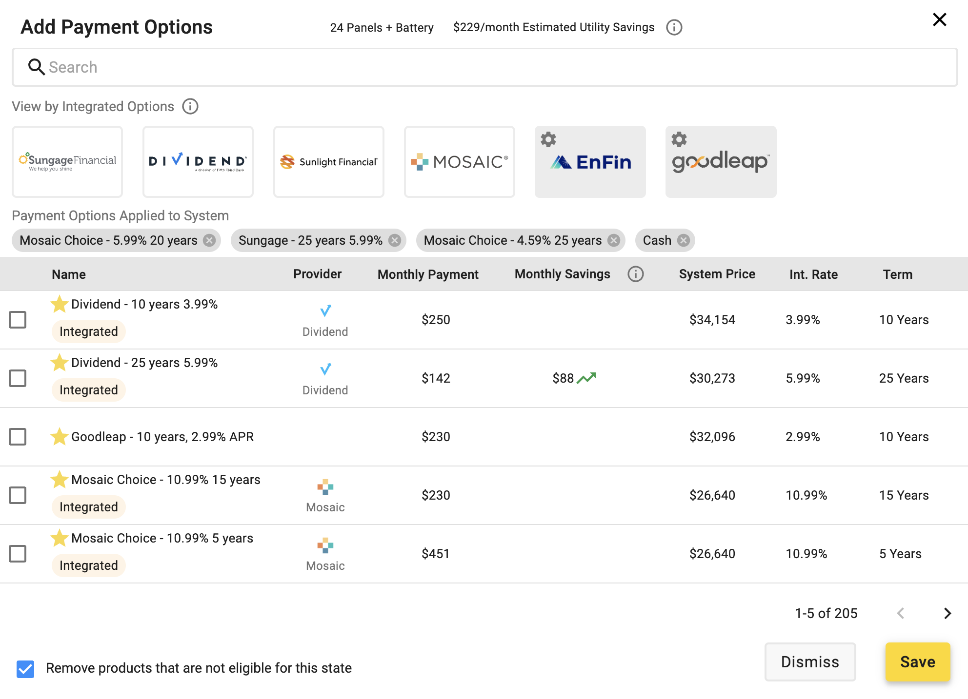 Include your payment options in the Payments tab – OpenSolar